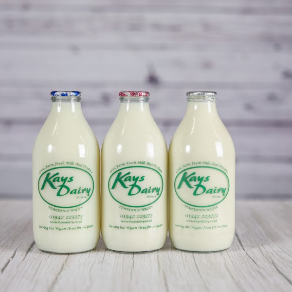 Glass Bottled Milk